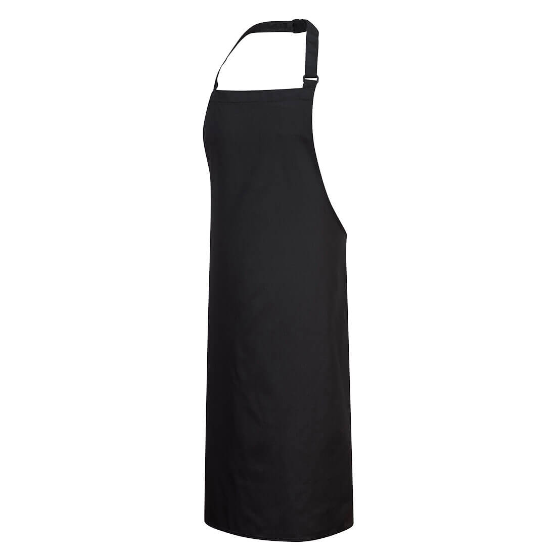 Polycotton Bib Apron - Black