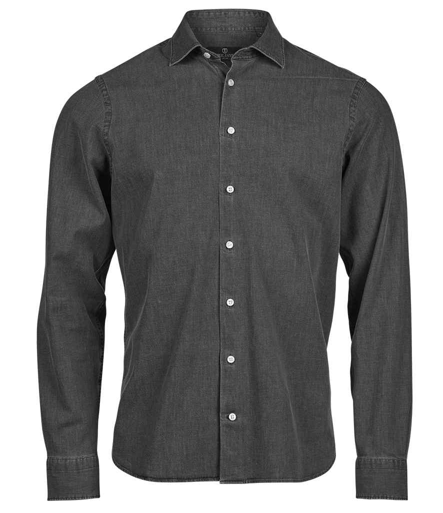 T4004 Black Denim Front