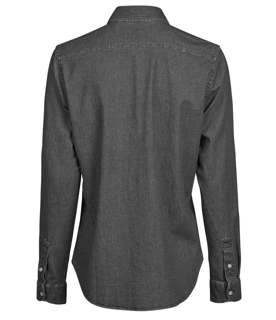 T4005 Black Denim Back