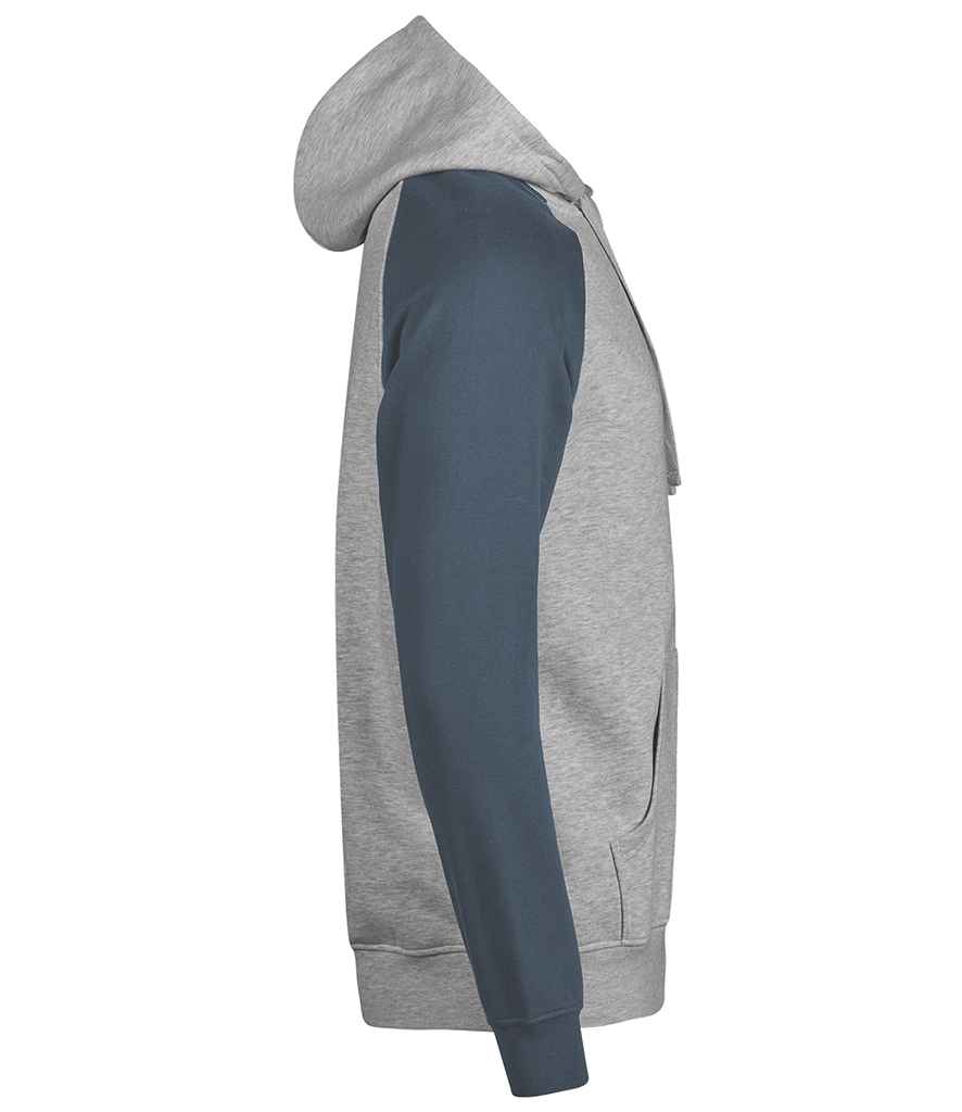 T5156 Heather Grey/Ink Blue Right