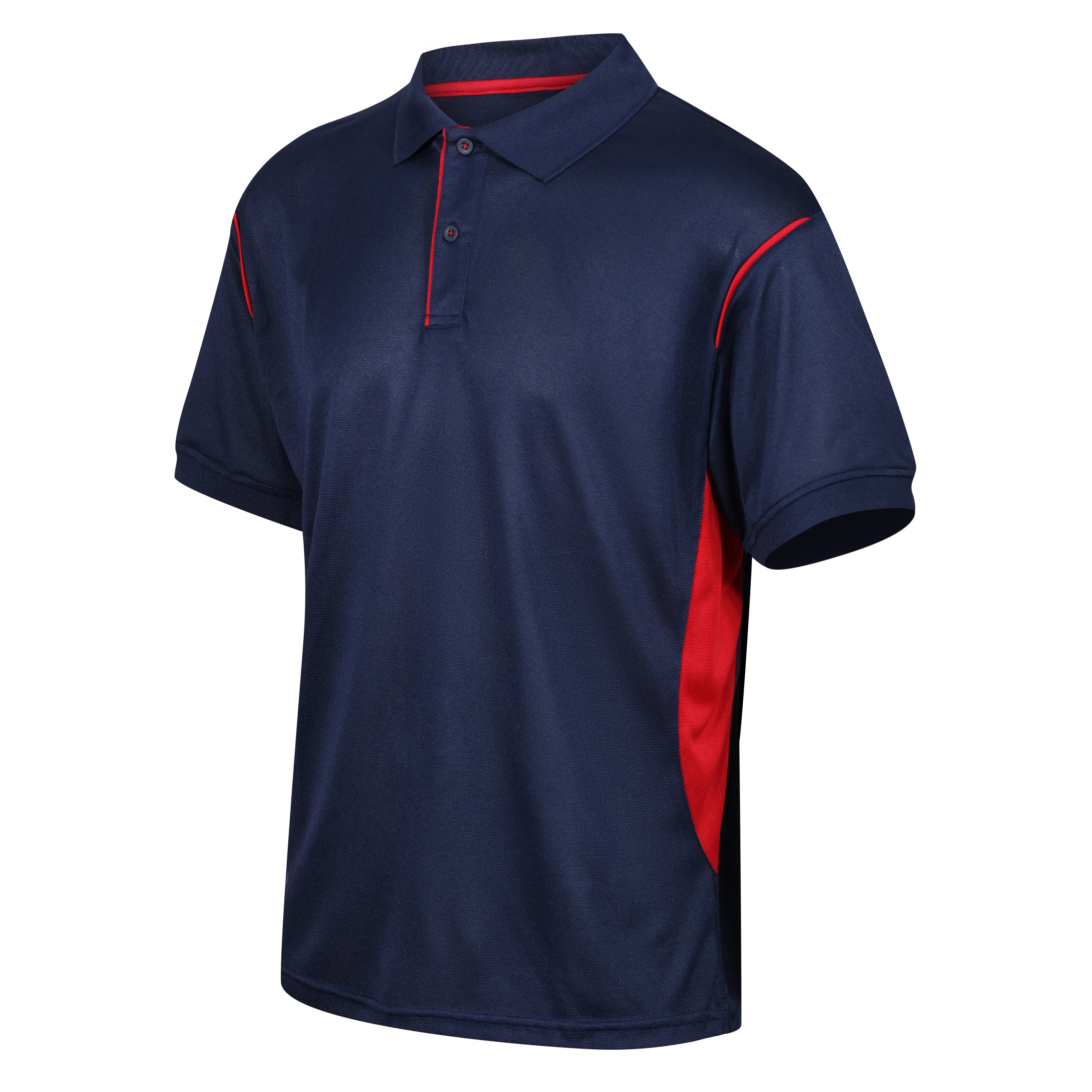 PRO Premium Polo Youth - Navy/Red