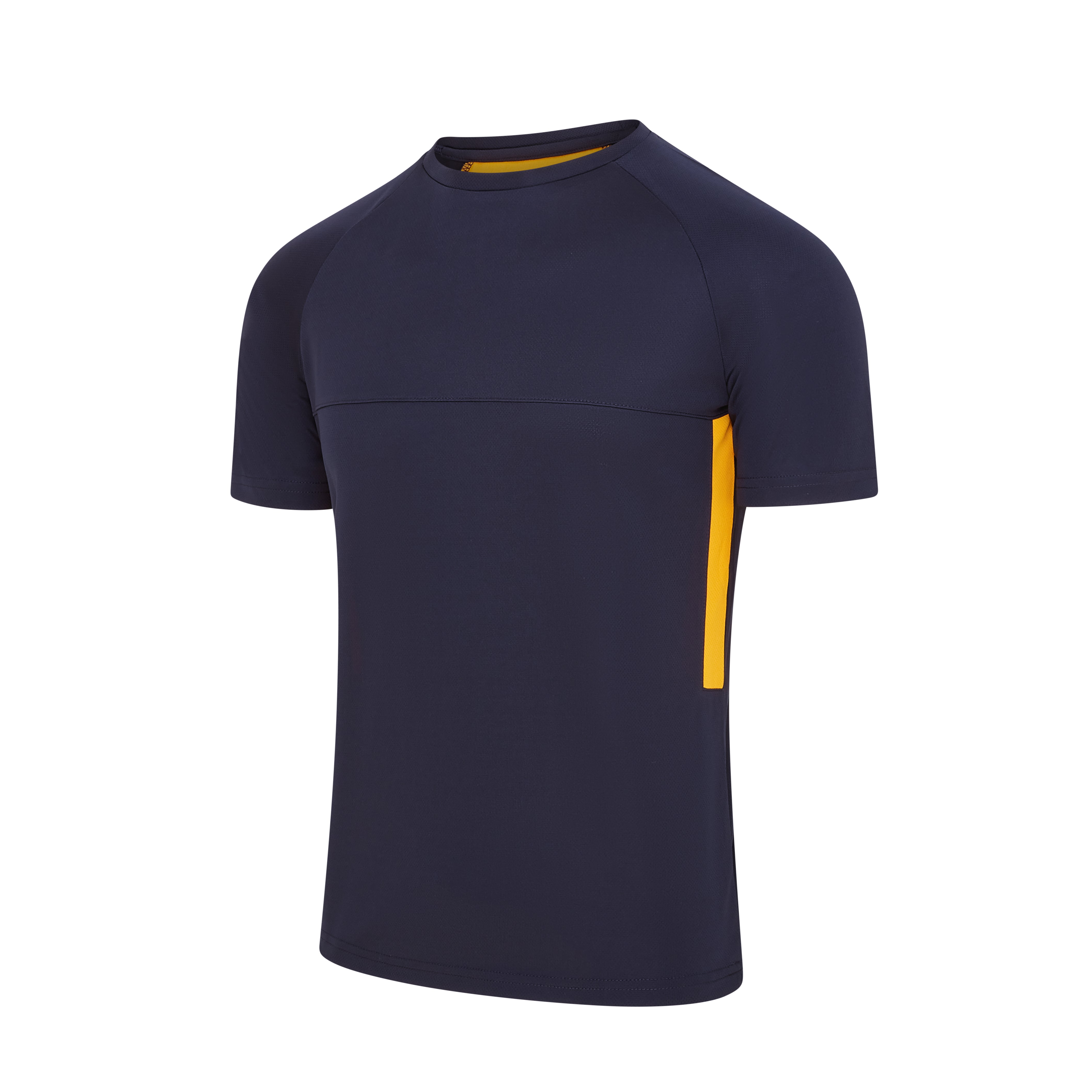 Igen Unisex Tech Tee Youth - Navy/Amber