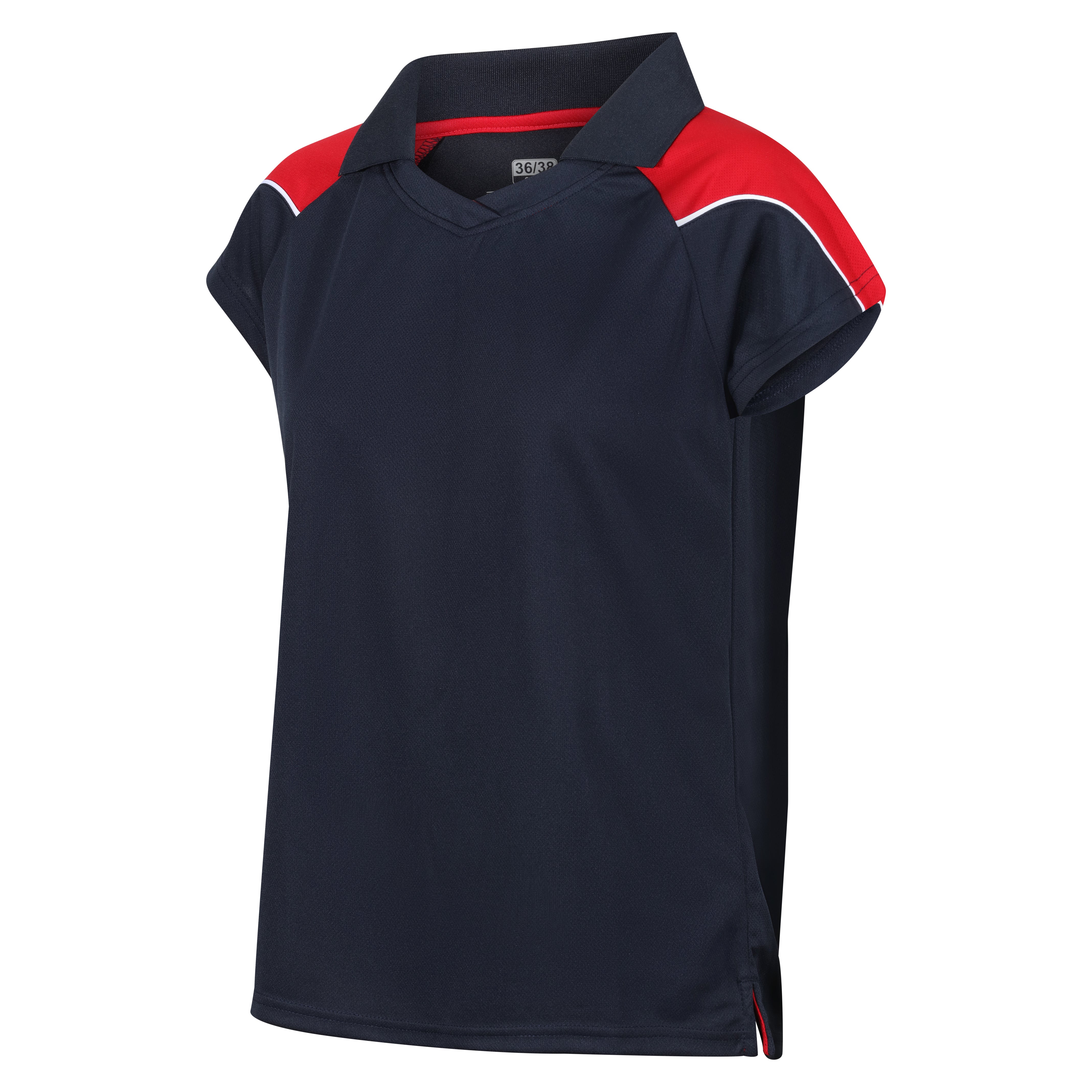 Igen Female Polo - Navy/Red