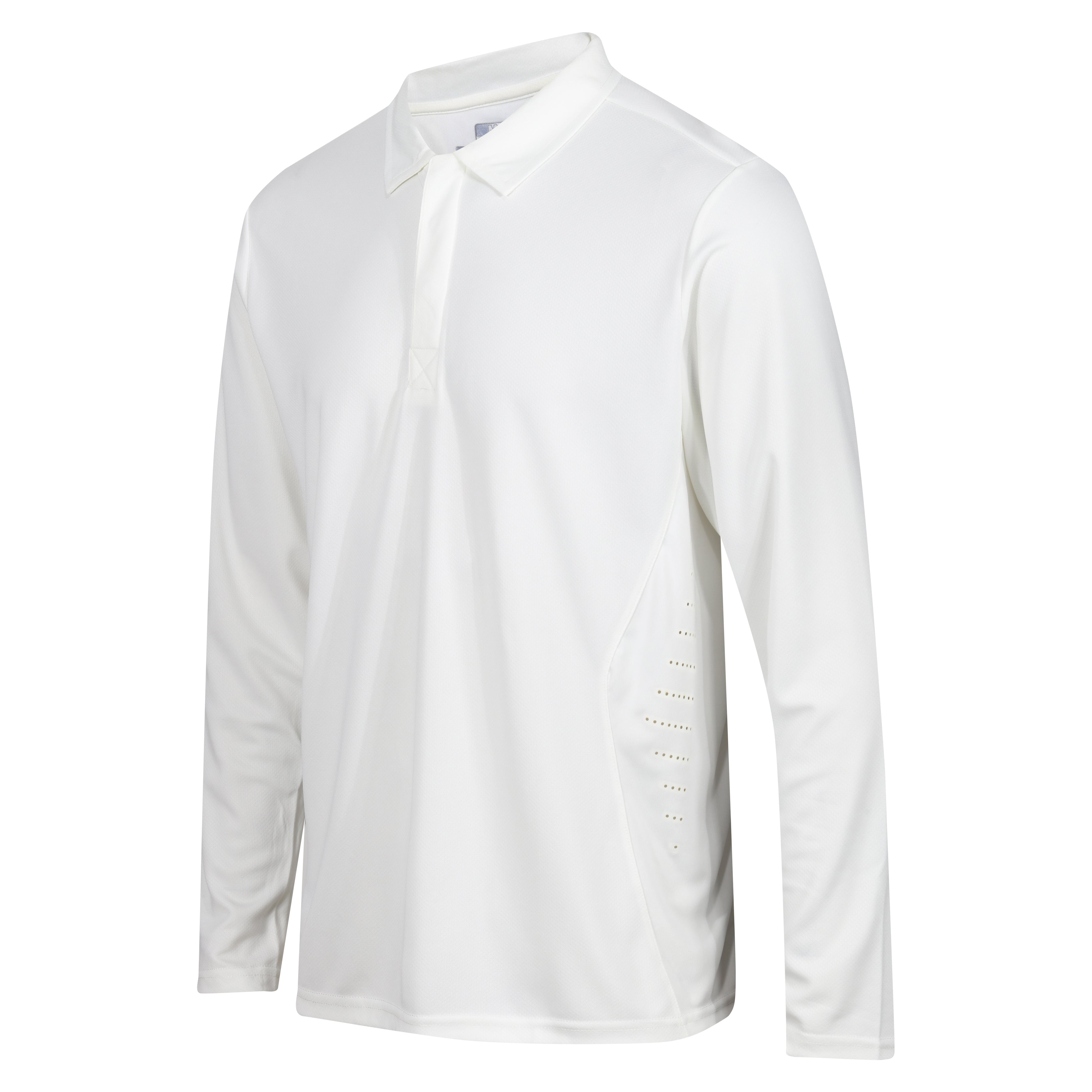 Radial L/S Cricket Shirt - Ivory