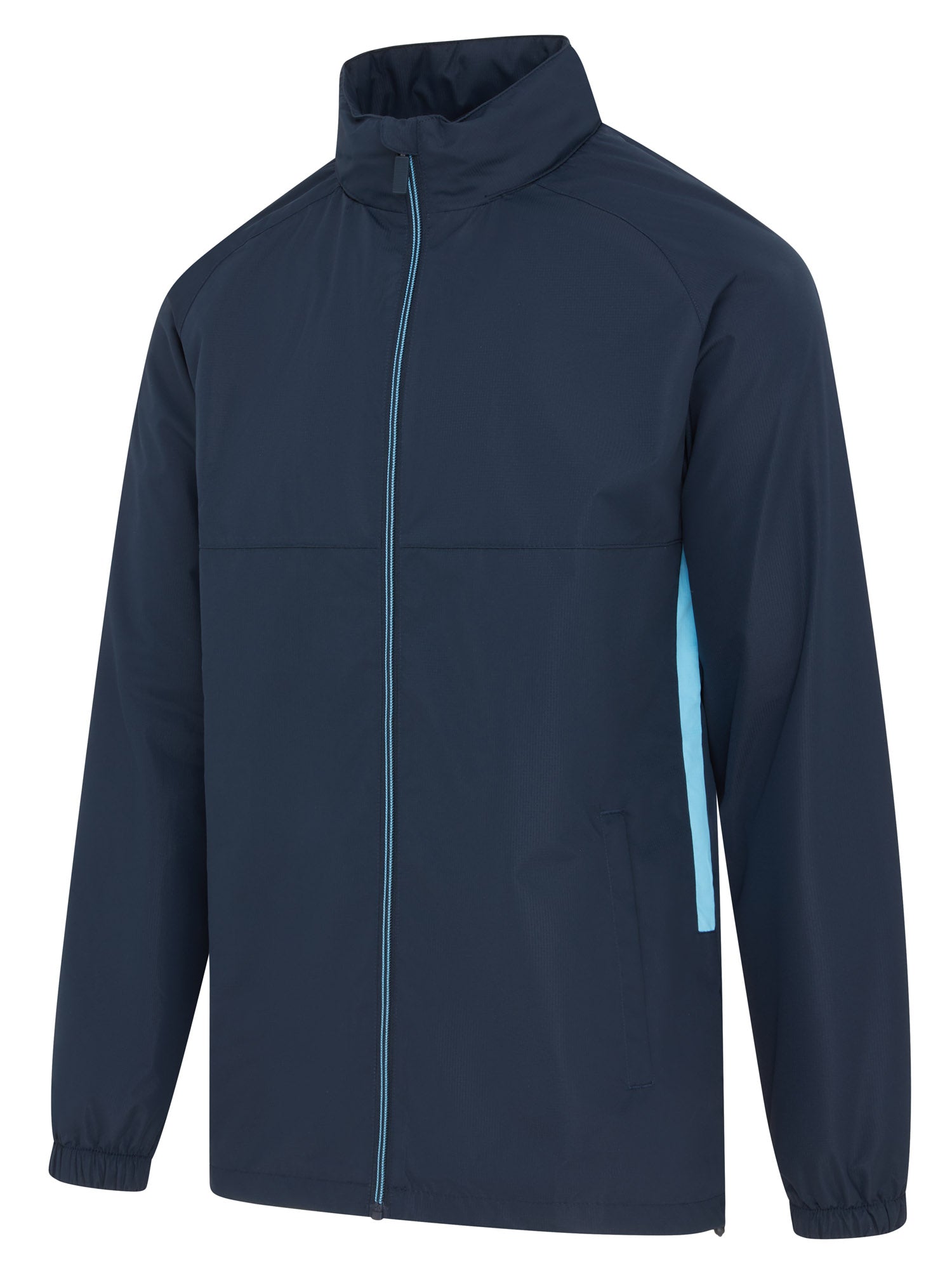 Igen Showerproof Jacket /White YTH - Navy/Sky