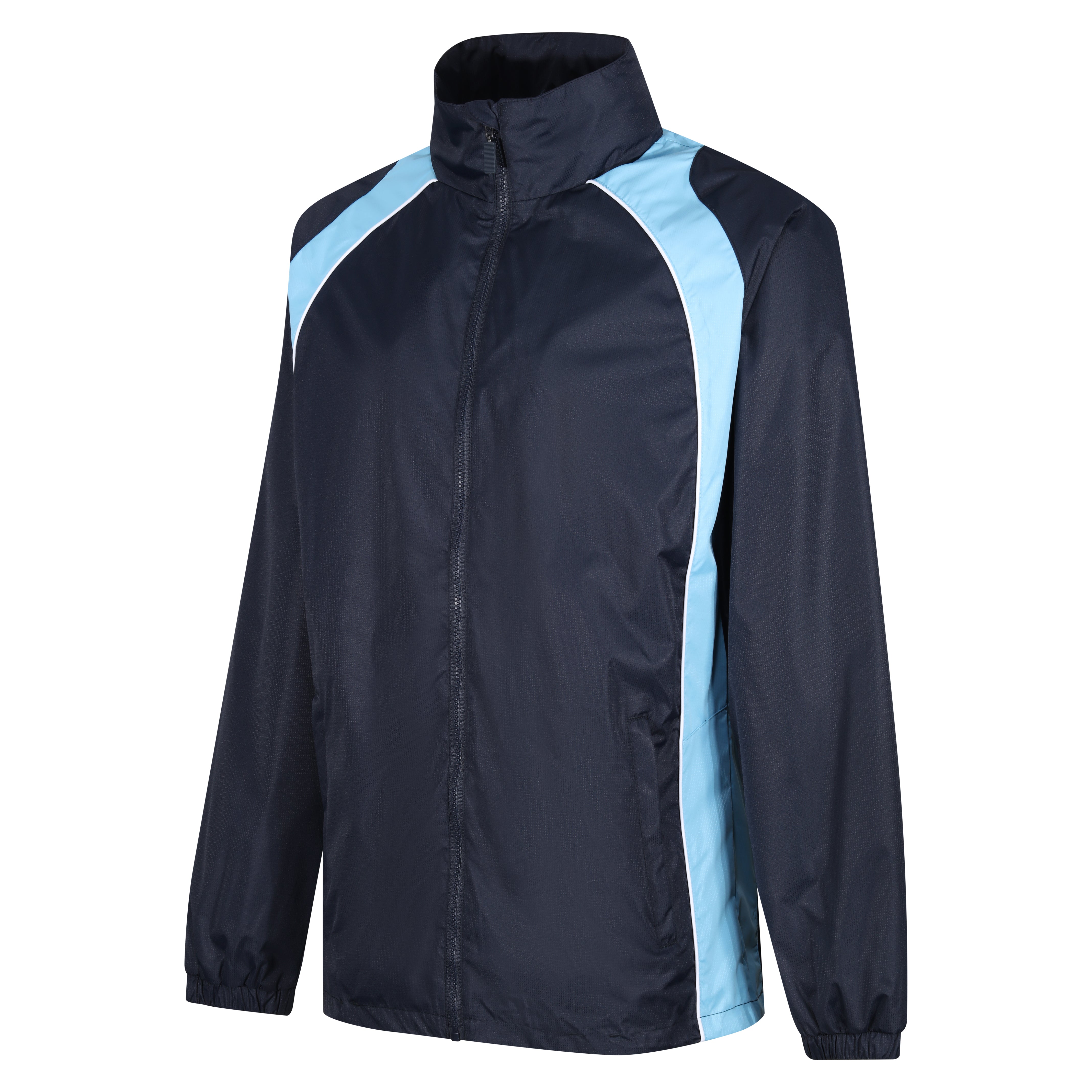 Elite Showerproof Jacket - Navy/Sky